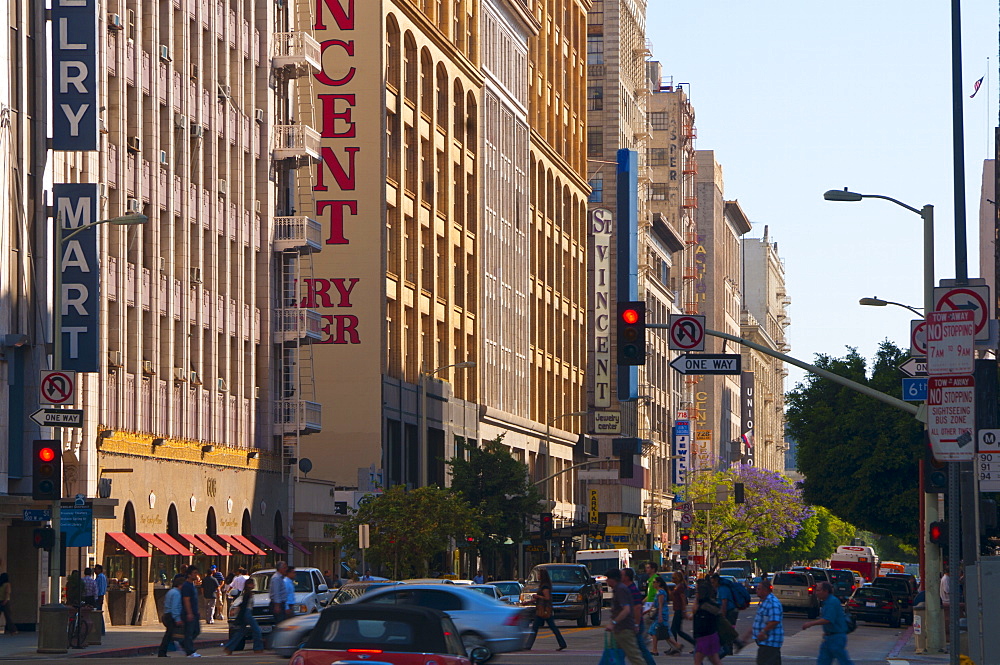 Downtown, Jewelry Quarter, Los Angeles, California, United States of America, North America