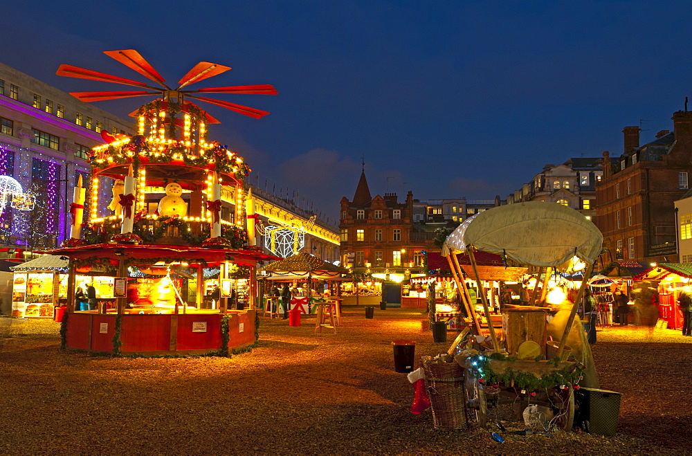 Christmas Market, Oxford Street, London, England, United Kingdom, Europe