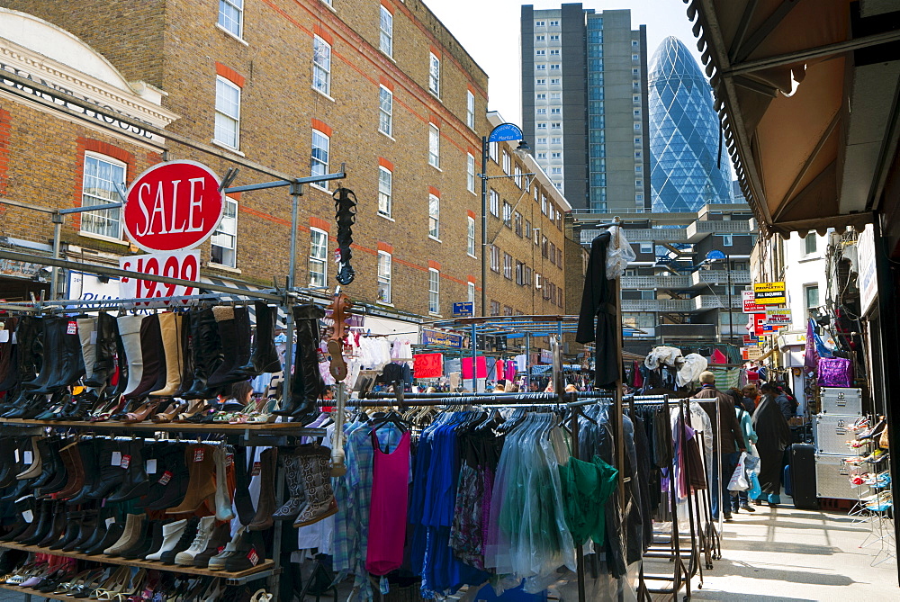 Petticoat Lane Market, The East End, London, England, United Kingdom, Europe