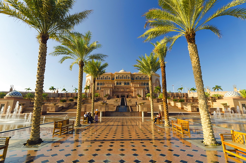 Emirates Palace Hotel, Abu Dhabi, United Arab Emirates, Middle East