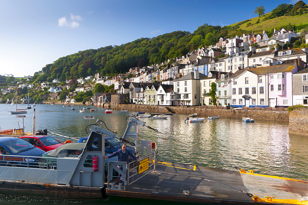 Bayard's Cove and River Dart, Dartmouth, Devon, England, United Kingdom, Europe