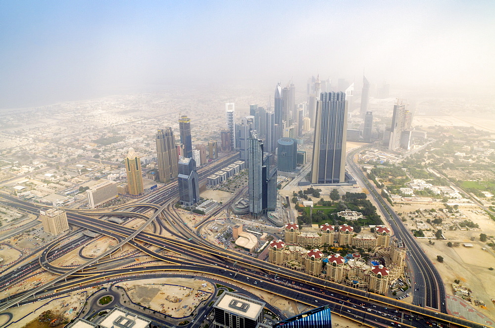 Sheikh Zayed Road, Dubai, United Arab Emirates, Middle East