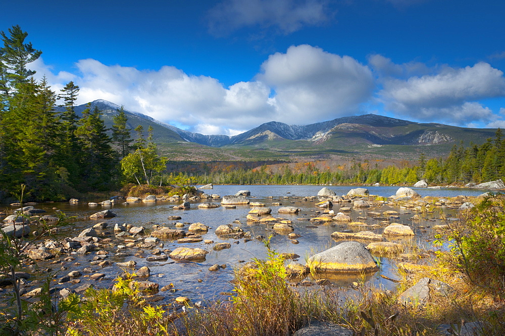 Sandy Stream Pond, Baxter State Park, Maine, New England, United States of America, North America