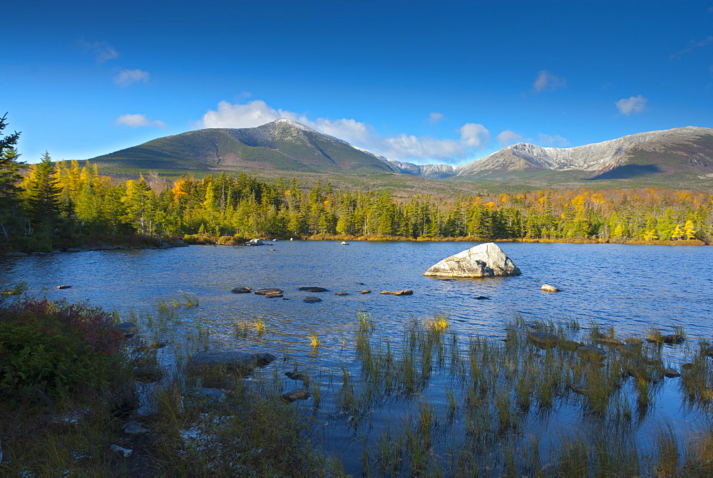 Sandy Stream Pond, Baxter State Park, Maine, New England, United States of America, North America