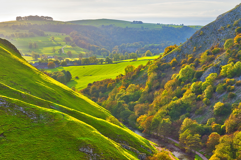 Dovedale, Peak District National Park, Derbyshire, England