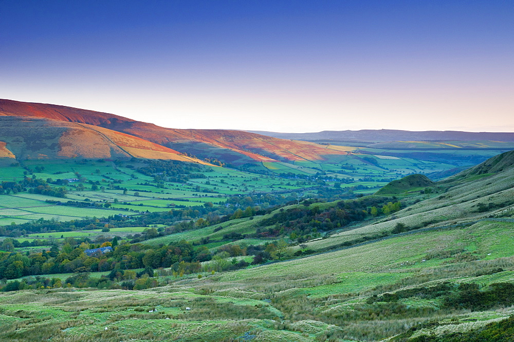 Vale of Edale, Peak District National Park, Derbyshire, England