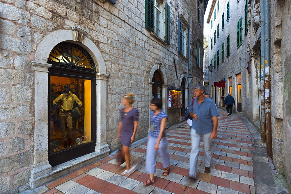 Old Town (Stari Grad), Kotor, Bay of Kotor, UNESCO World Heritage Site, Montenegro, Europe 