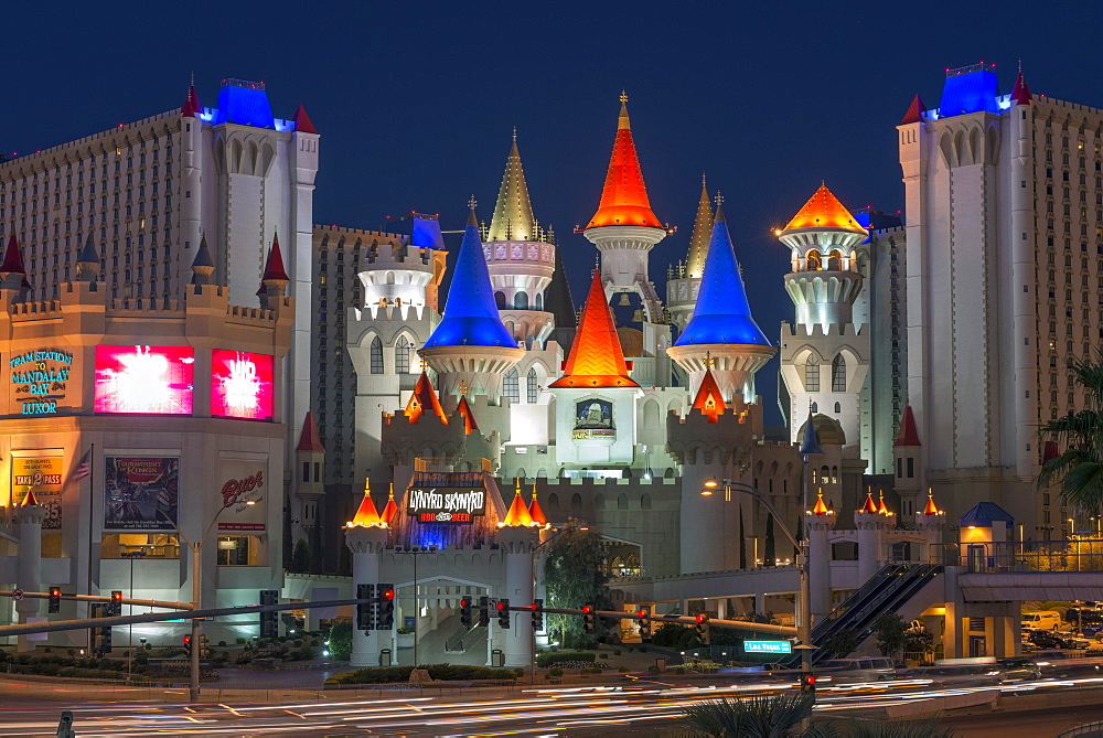 Excalibur Hotel and Casino, Las Vegas, Nevada, United States of America, North America