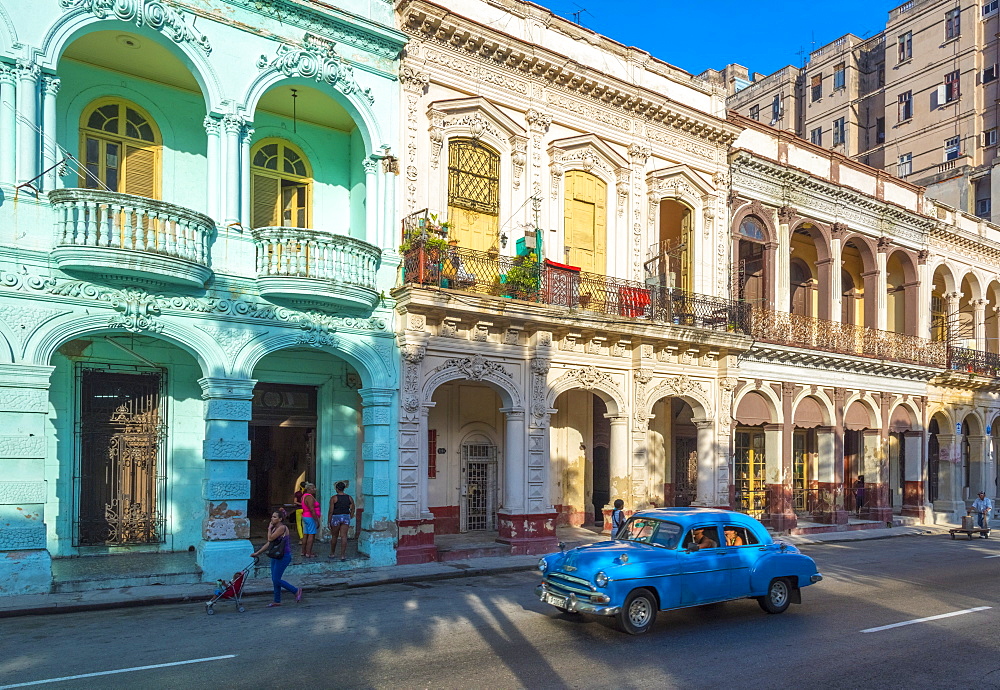 Prado (Paseo de Marti), La Habana Vieja (Old Havana), UNESCO World Heritage Site, Havana, Cuba, West Indies, Caribbean, Central America