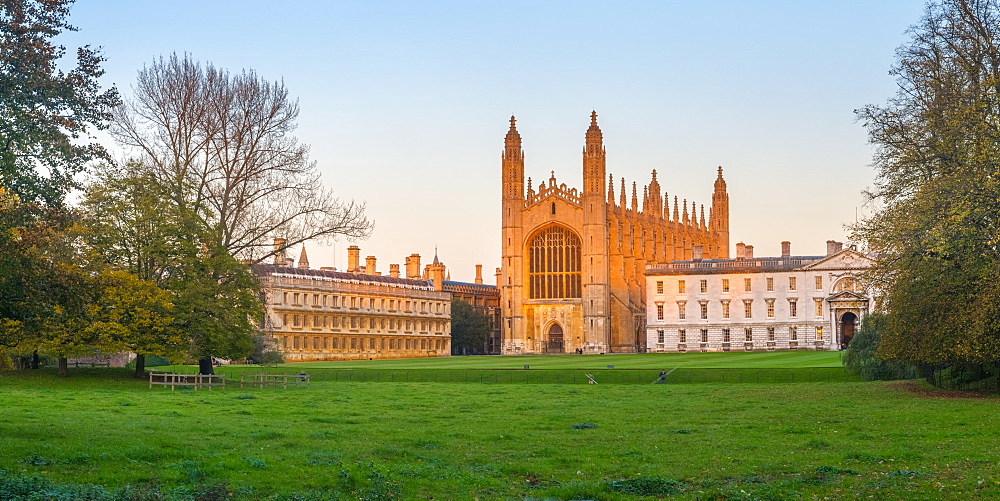 King's College Chapel, King's College, The Backs, Cambridge, Cambridgeshire, England, United Kingdom, Europe