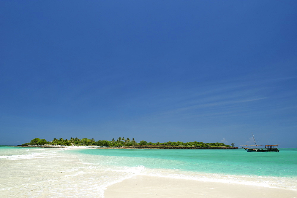 Mogundula island in the Quirimbas archipelago in northern Mozambique, Indian Ocean, Africa