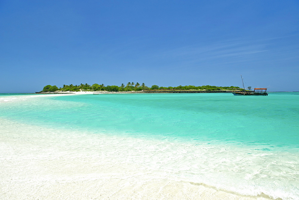 Mogundula island in the Quirimbas archipelago in northern Mozambique, Indian Ocean, Africa