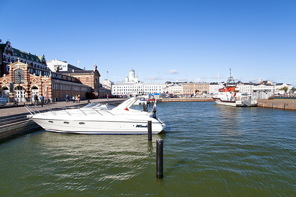 Etelasatama (South Harbour) in Helsinki, Finland, Scandinavia, Europe