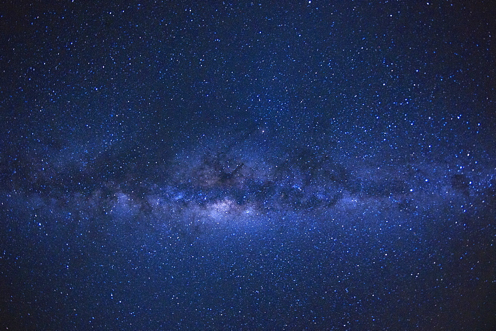 The Milky Way as seen from the French island of Reunion in the Indian Ocean, Africa