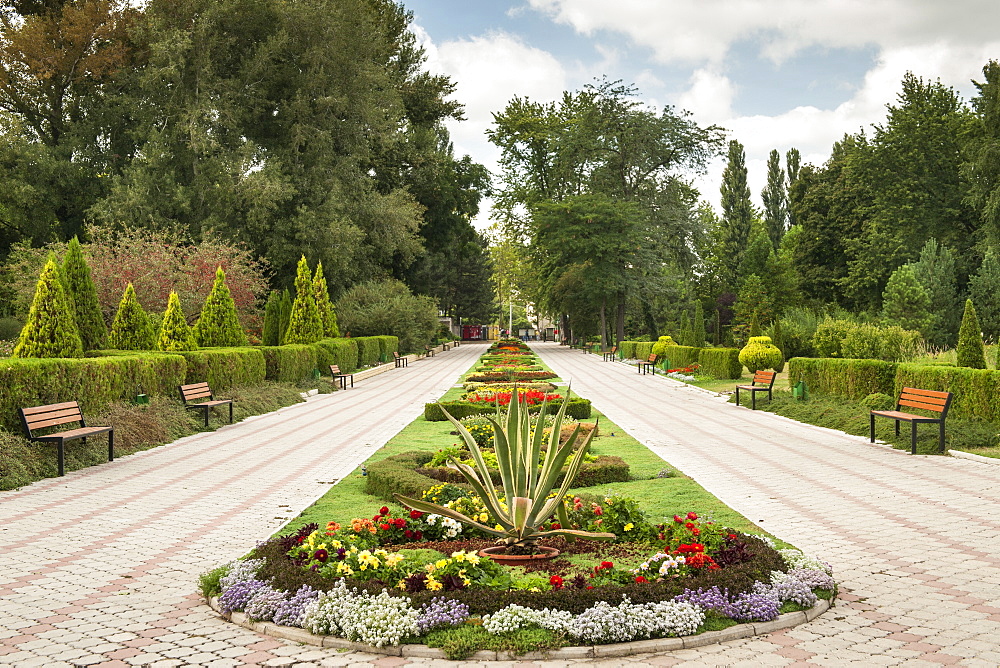 The Dendrological Gardens (Parcul Dendrologic) in Chisinau, the capital of Moldova, Europe