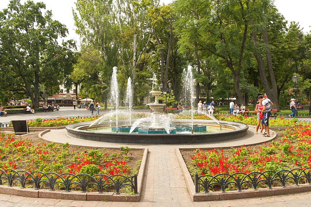 Odessa City Gardens in Odessa, Ukraine, Europe