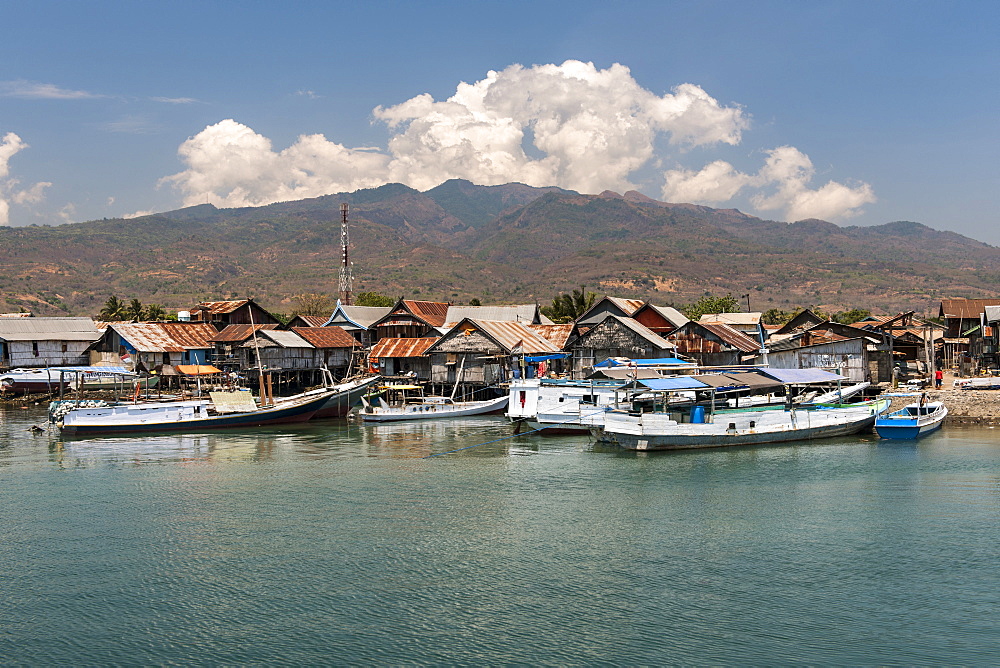 Wuring fishing village near Maumere on Flores island, Indonesia.