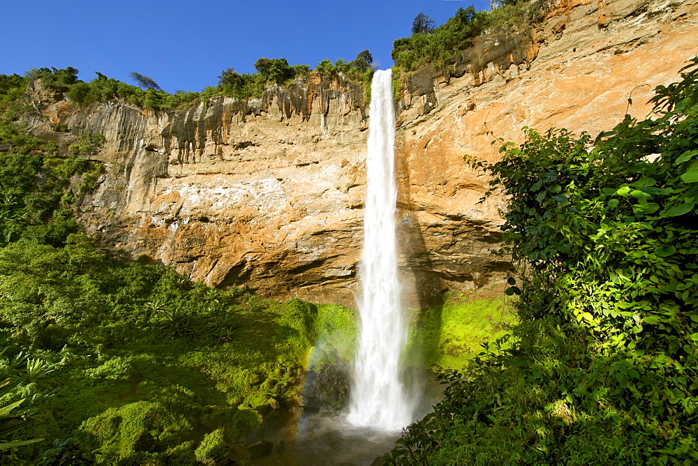 Sipi Falls on the slopes of Mount Elgon in eastern Uganda.