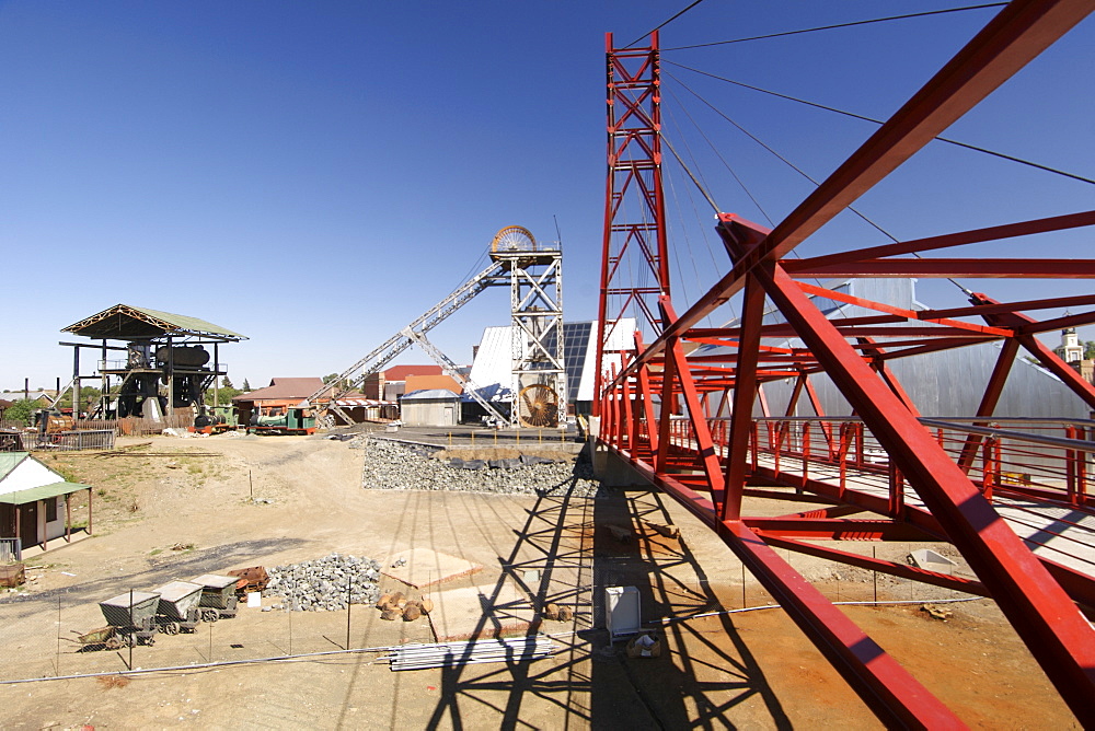 The Kimberley Mine Museum in South Africa's North-West Province.