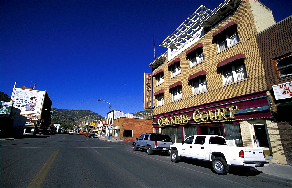 Casino in the historic mining town of Ely on Highway 50 - 'The Loneliest Road in America', The Great Basin, Ely, Nevada, USA