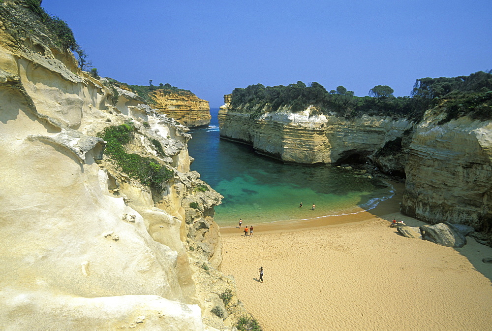 Site of a famous shipwreck, Lord Ard Gorge, Port Campbell National Park, Great Ocean Road, Victoria, Australia, Pacific