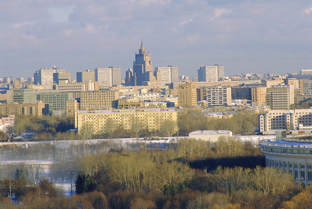 Moscow skyline, Russia