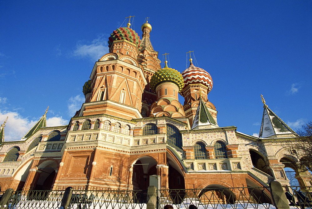 St. Basil's Cathedral, UNESCO World Heritage Site, Moscow, Russia, Europe