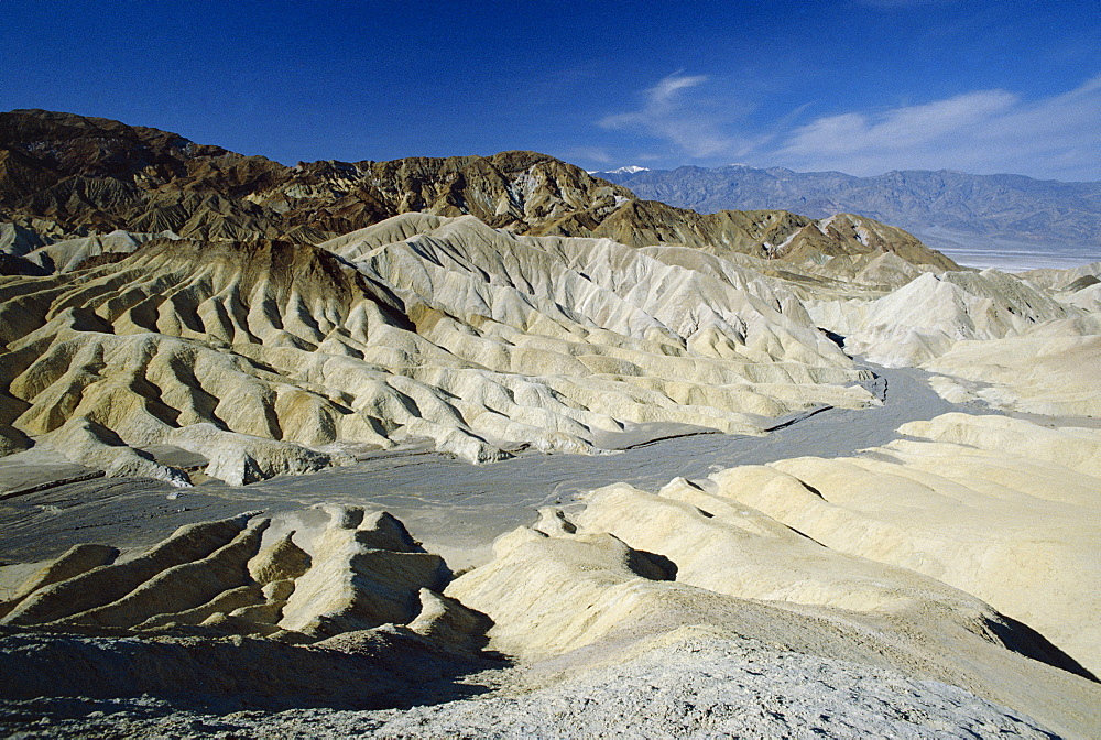 Badlands from Zabriskie Point, looking west, Death Valley National Monument, California, United States of America (U.S.A.), North America