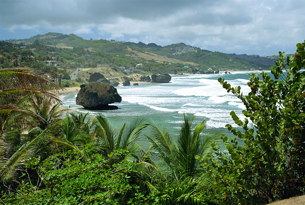 St. Joseph Parish Stacks on Bathsheba Beach, Barbados, Caribbean, West Indies, Central America