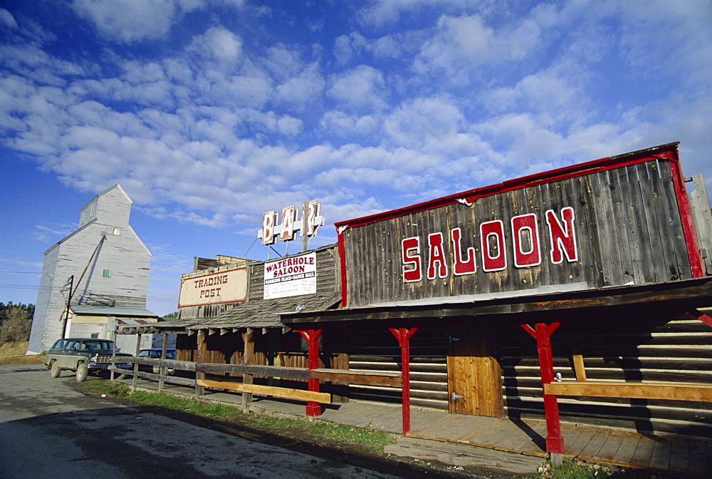 Saloon exterior, Reedpoint, Stillwater County, Montana, United States of America, North America