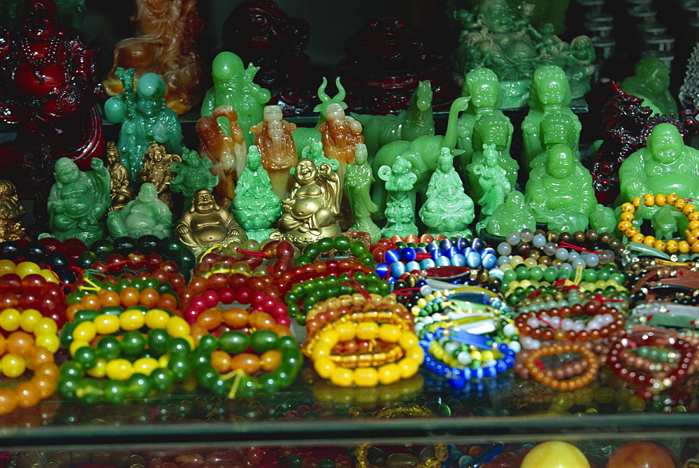 Trinkets on sale in Shenzhen City, the Special Economic Zone on border with Hong Kong, China, Asia