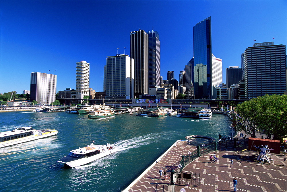 Sydney Cove and Circular Quay, Sydney, New South Wales, Australia, Pacific