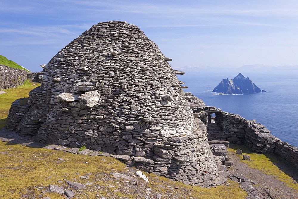 Celtic Monastery, Skellig Michael, UNESCO World Heritage Site, County Kerry, Munster, Republic of Ireland, Europe