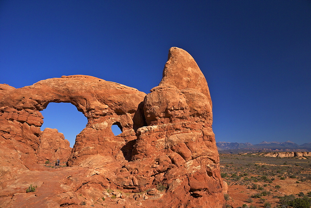 Turret Arch, Arches National Park, Moab, Utah, United States of America, North America 