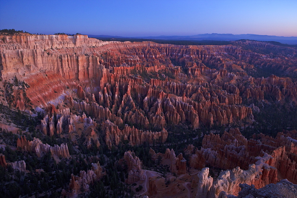 Dawn from Bryce Point, Bryce Canyon National Park, Utah, United States of America, North America 