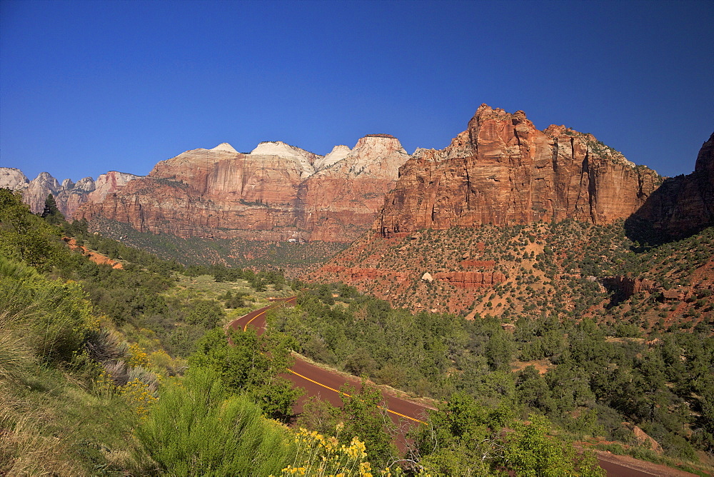 Zion-Mount Carmel Highway, Zion National Park, Utah, United States of America, North America 