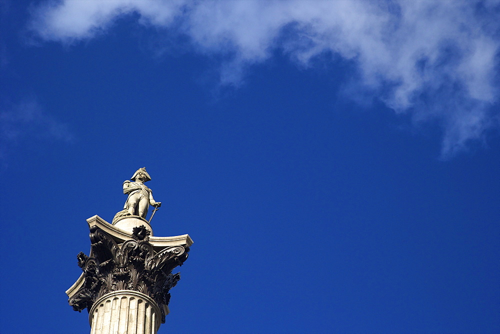 Nelson's Column, Trafalgar Square, London, England, United Kingdom, Europe