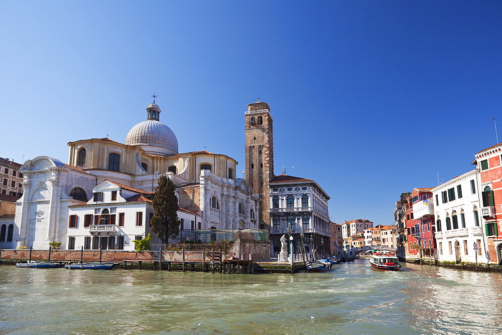 San Geremia church and the Palazzo Labia, Grand Canal, Cannaregio district, Venice, UNESCO World Heritage Site, Veneto, Italy, Europe