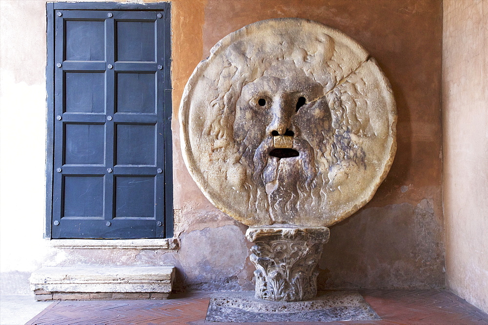 Bocca della Verita, Santa Maria in Cosmedin, Rome, Lazio, Italy, Europe