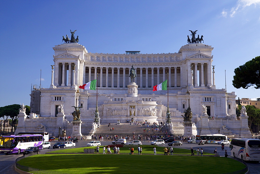 Victor Emmanuel Monument, Rome, Lazio, Italy, Europe