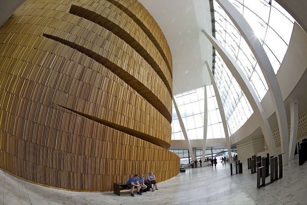 Oslo Opera house interior auditorium, city centre, Oslo, Norway, Scandinavia, Europe