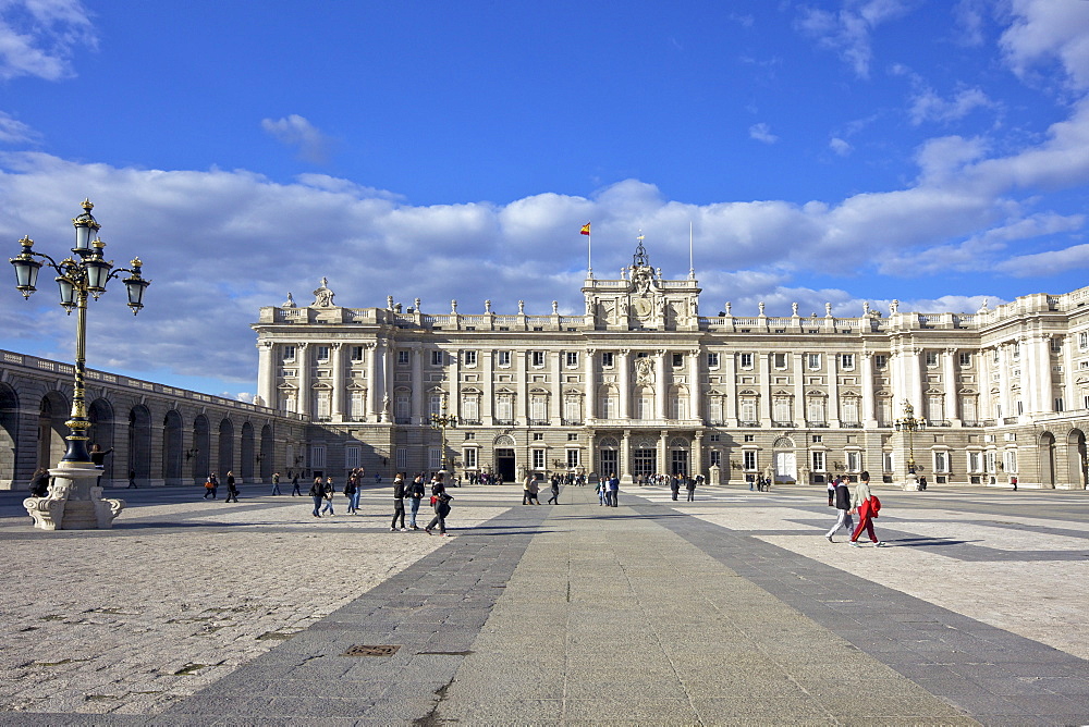 Royal Palace (Palacio Real), Madrid, Spain, Europe