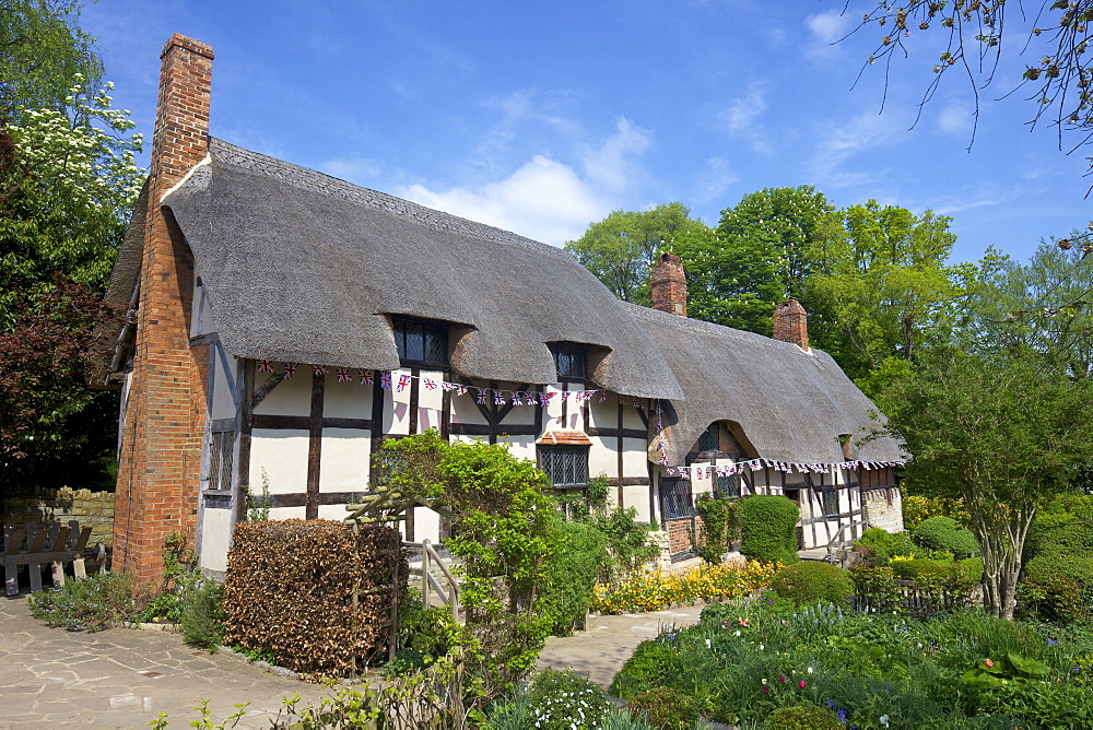 Anne Hathaway's Cottage, Shottery, Stratford-upon-Avon, Warwickshire, England, United Kingdom, Europe