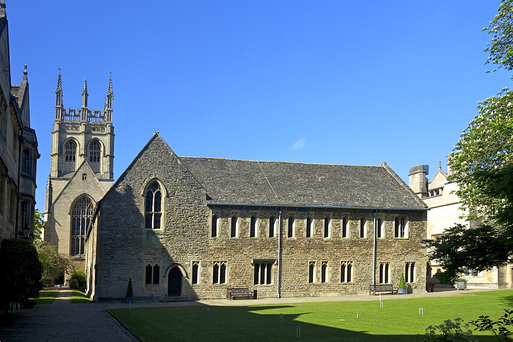 Merton College Chapel, Oxford University, Oxford, Oxfordshire, England, United Kingdom, Europe