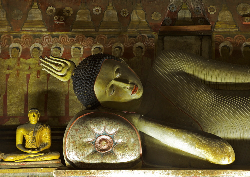 Dambulla Cave Temple, UNESCO, World Heritage Site,  Sri Lanka, Asia