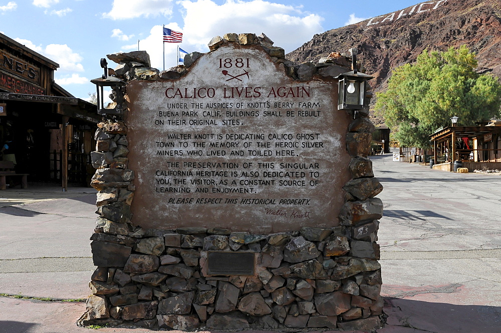 Ghost town Calico, Yermo, California, USA, North America