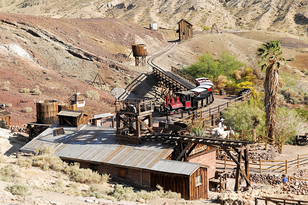 Ghost town Calico, Yermo, California, USA, North America
