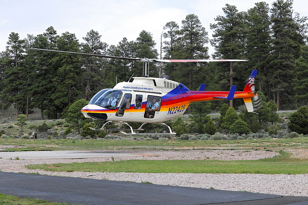 Papillon Grand Canyon Helicopters, sightseeing flights, Grand Canyon, Arizona, USA, North America