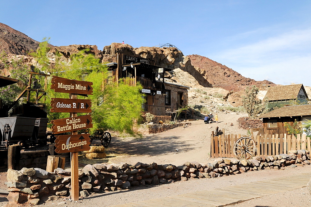 Calico Ghost Town, Yermo, California, USA, North America