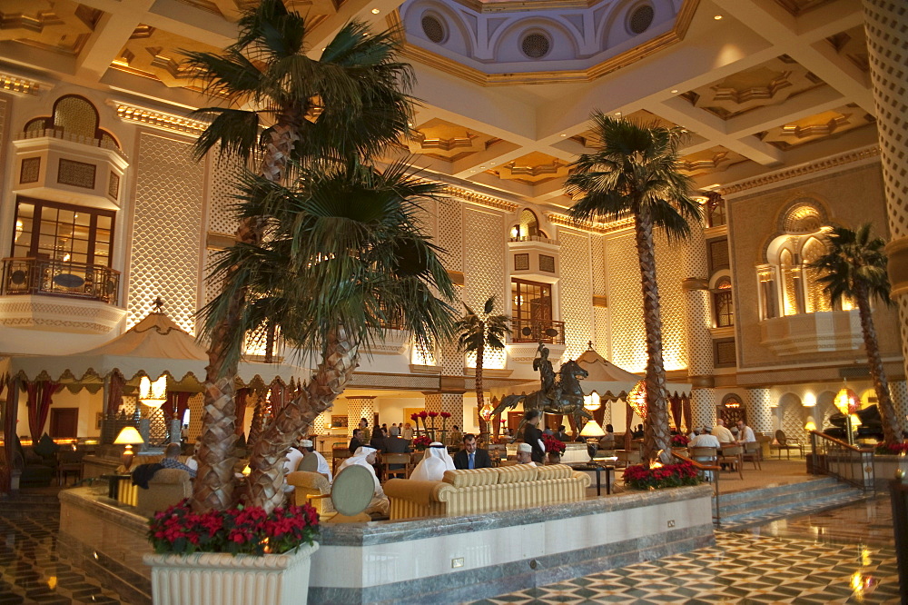 Interior hall, Grand Hyatt Muscat, Capital Area, Oman, Middle East